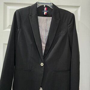 Tommy Hilfiger Black Blazers for Women, Size 12